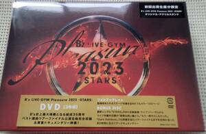 ☆初回出荷生産分 アクリルスタンド封入 B'z 3DVD/Bz LIVE-GYM Pleasure 2023-STARS- おまけ付　中古!!