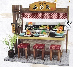 ビリーのドールハウス・和食キット「天ぷら屋」新品