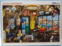 渓川弘行　1000ピース・ジグソーバズル「フィッシャーマンズホリデー」新品_画像1