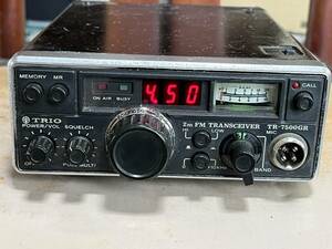 TRIO トリオ TR-7500G 144MHz 2M FM TRANSCEIVER