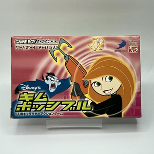 動作品 GBA キム・ポッシブル Kim Possible ディズニー Disney D3PUBLISHER GAMEBOY ADVANCE ゲームボーイアドバンス 箱・説付