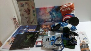  Disney { large amount set }{ unopened goods equipped }STARWARS Star Wars ma- bell tsu chair te goods 17 point 1S14 [80]