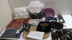  cosme { large amount set }{ unopened goods equipped } Kate Spade Joe ma loan another 15 point pouch multi case another 3J2A [80]