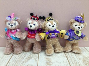 ◇ディズニー TDS ダッフィー シェリーメイ ぬいぐるみバッジ 4点 8P155 【60】