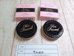 コスメ 《未使用品》Too Faced トゥーフェイスド 2点 ボーン ディスウェイ マルチユース コンプレクションパウダー 9H16D 【60】