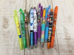 ◇ディズニー 《大量セット》ボールペン 蛍光ペンほか 10点 サラサ Dr.Grip スティッチ チップとデールほか 1F29 【60】