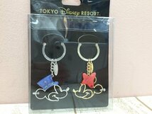 ◇ディズニー 《未開封品あり》TDR ミッキー ミニー キーチェーン ストラップ D24ほか 3点 1X79 【60】_画像3