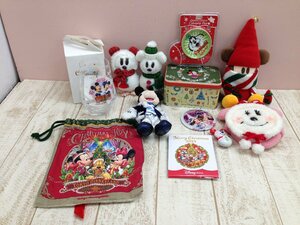 ◇ディズニー 《大量セット》クリスマスグッズ 12点 リルリンリン ぬいぐるみ ぬいぐるみバッジほか 1L16 【80】