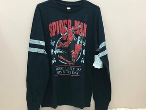 ◇ディズニー 《未使用品》スパイダーマン ロングTシャツ タグ付き マーベル MARVEL 2X9 【60】