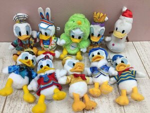 * Disney { large amount set } Donald Duck 10 point soft toy badge e-s ta- another 1M68 [80]