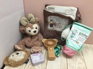 ◇ディズニー 《未使用品あり》TDS ダッフィー＆フレンズ 6点 ぬいぐるみポーチ ハンディファンほか 1M70 【60】