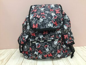 * Disney LESPORTSAC Le Sportsac Minnie Mouse rucksack 1M95 [80]