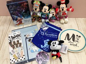 ◇ディズニー 《大量セット》《未開封品あり》ミッキー ミニー ぬいぐるみバッジ ポーチ D23ほか 2P13 【80】