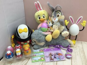 ◇ディズニー 《大量セット》《未開封品あり》イースターグッズ 11点 うさピヨ うさたま ぬいぐるみ他 3M45 【大型】