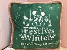 ◇ディズニー 《未開封品あり》クリスマスグッズ 2点 Festive Winter クッション バッグ 3X129 【80】_画像5