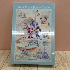 ◇ディズニー 《未開封品》TDR ジグソーパズル 1000ピース ミッキー ミニー The DREAM GOES ON 3P123 【80】の画像1