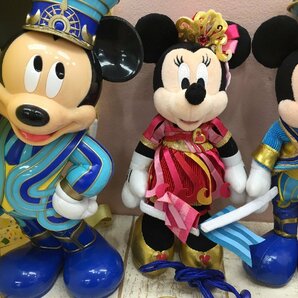 ◇ディズニー TDR 周年グッズ 5点 ミッキー ミニー ぬいぐるみ ポップコーンバケットほか 3L37 【80】の画像3