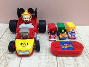 * Disney Mickey Mouse load Racer z toy minicar another 4 point 4L163 [80]