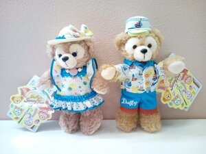  Disney { unused goods }TDS Duffy Shellie May soft toy badge 2 point Sunny fan 2019 tag attaching 4K29 [60]