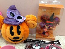 ◇ディズニー 《大量セット》《未開封品あり》ハロウィングッズ 10点 ぬいぐるみ ライティングバッジほか 4M5 【80】_画像3