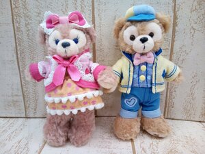  Disney TDS Duffy Shellie May soft toy badge 2 point Heart War mingtiz2018 4K16 [60]