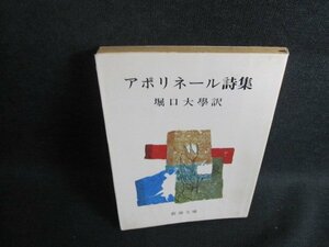 アポリネール詩集　アポリネール　日焼け強/UEK