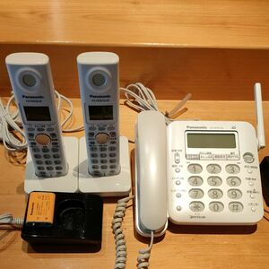 電話機 Panasonic VE-GP35DW 子機2台
