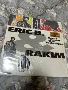 ERIC B.&RAKIM-don't sweat the technique 激レアオリジナルLP シュリンク付