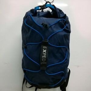 EXPED CLOUDBURST 完全防水バックパック リュック バック バッグ 鞄 ネイビー系 15L 約250g エクスペド クラウドバースト