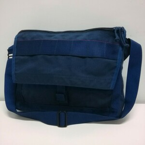 BRIEFING BEAMS PLUS Briefing × Beams mesenja- задний сумка сумка темно-синий специальный заказ FLEET MESSENGER BAG