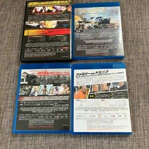 美品 FAST FURIOUS ワイルドスピード6 7 8ブルーレイDVD 4枚セット MAX、ユーロミッション、スカイミッション、アイスブレイクの画像2