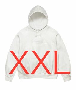 upreme MM6 Maison Margiela Box Logo Hooded Sweatshirt White XXL