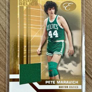 Pete Maravich 2007-08 Bowman Elevation Relics ER-PM /179 Celtics HOFの画像1