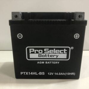 ProSelect ハーレー専用AGMバッテリー PTX14HL-BS bmw 1円売り切り 送料かかりますの画像1