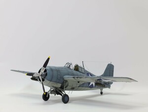 エデュアルド 1/48 F4F−3 ワイルドキャット profipack 改修塗装済み完成品！