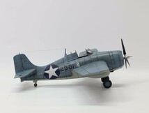 タミヤ 1/48 グラマン F4F−4 ワイルドキャット 改修塗装済み完成品！_画像5