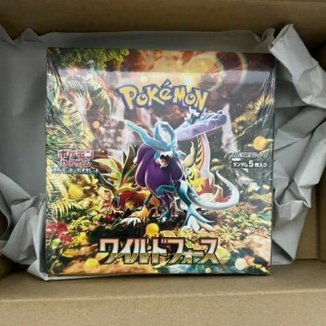 ポケモンカードゲーム　ワイルドフォース　1BOX ポケモンセンター当選