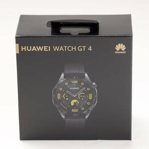 [ new goods unused ]HUAWEI WATCH GT 4 46.PNX-B19 black smart watch Huawei smart watch accessory attaching new goods unopened 