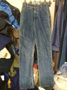 2404 80～90's ？リーLee GOSSIPケミカル ウォッシュ加工デニムDENIM ジョッパー ジーンズoldオールド27-29ビンテージUSED古着EUユーロ