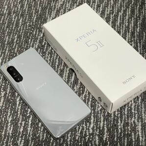 国内版 付属品有 SONY Xperia 5 II XQ-AS42 256GB グレー SIMフリー ソニー エクスペリア マークツーの画像1