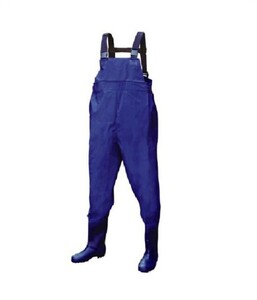  trunk attaching underwater boots FUJITE N2077 LL size (26.5~27) navy blue new goods unused waders enduring cold waterproof public works construction fishing industry Fuji gloves industry ( heaven cow ) Daiwa 