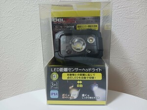 LED距離センサーヘッドライト　DBLTACT　三共コーポレーション№181920　DT-HL-06　電池式　アウトドア　防災　暗所作業　　Tajima　タジマ