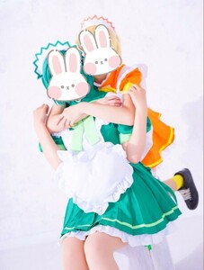 【新品未使用】東京ミュウミュウにゅ～ ミュウ プリン 男性用 大きめ サイズ 2XL コスプレ cos 衣装 1円 スタート