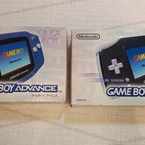 ゲームボーイアドバンス Nintendo ニンテンドー 中古 ジャンク品 GAMEBOYADVANCE 2個セット まとめて ゲーム機 本体の画像1