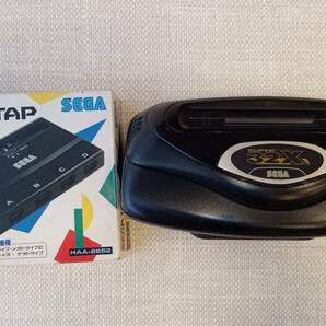 メガドライブハード スーパー32X 本体 セガタップ SEGA マルチセレクター 中古 ゲーム機 アクセサリ ジャンク品 レトロの画像1