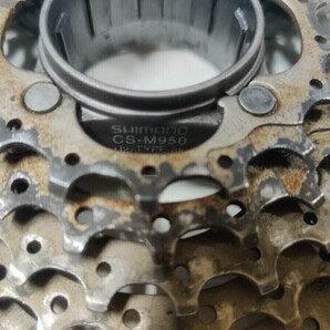 SHIMANO シマノ CS-M950 11T-30T 11-30 カセットスプロケット スプロケ 8速 8S XTR DEORE OLD MTB の画像4