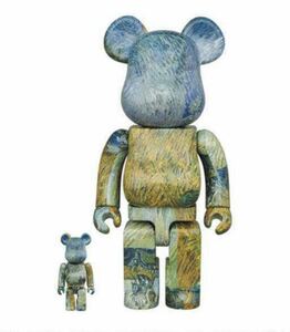 BE@RBRICK Van Gogh Country Road in Provence by Night 100% & 400% ベアブリック メディコムトイ ゴッホ展　MEDICOM TOY 