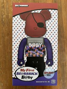 MY FIRST BE@BRICK B@BY SECRET Ver. 400% Bearbrick meti com игрушка Chiaki MEDICOM TOY PLUS