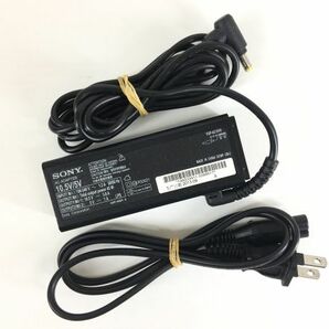 SONY純正 10.5V-3.8A ×1個 VGP-AC10V9/VGP-AC10V10 40W USBポート付 VAIO Pro 11/13等適合 電源ケーブル付 中古 動作保証 【送料無料】の画像1