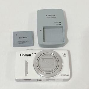 Canon PowerShot SX600 HS WHホワイト キヤノン デジタルカメラ コンデジ デジカメ